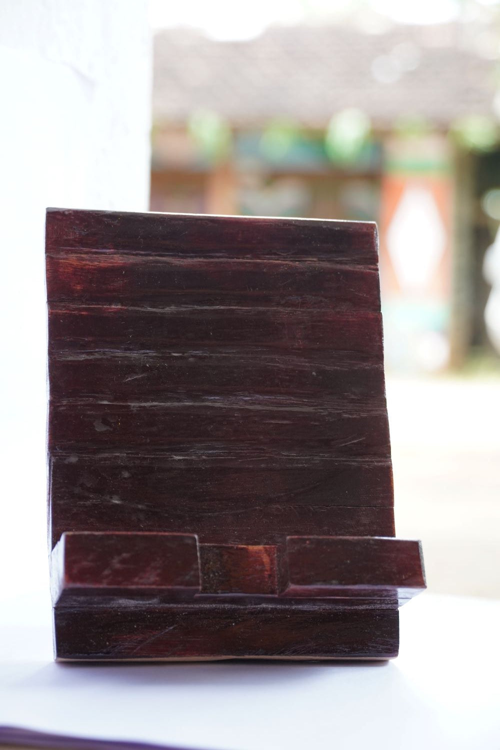 Handmade Wooden Mobile Holder